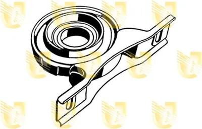 Produktbild von UNIGOM 381005 Kardanwellenlager 30mm für BMW 3 Limousine (E30) Gelenkwelle
