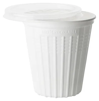 Produktbild von 25x Suppenbecher thermoisolierend inkl. Deckel SOUP TO GO PP 750 ml weiss