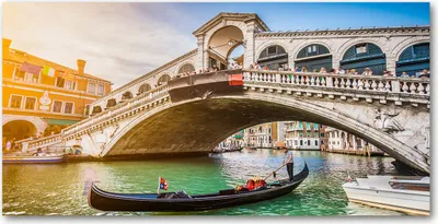 Produktbild von Tulup® Leinwandbild - 140x70 cm - Wandkunst - Drucke auf Leinwand - Leinwanddruck  - Sehenswürdigkeiten & Architektur - Mehrfarbig - Venedig Italien