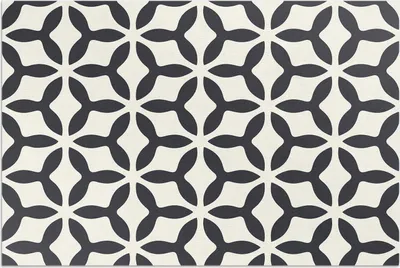 Produktbild von Modernes geometrisches Muster – Vinylteppich – 60x90 cm – Outdoor Teppich – Terrasse – Wetterfest – Modern