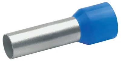 Image de 100 pièces Klauke embout de câble, isolé, DIN 46228, 16 mm², 18 mm, bleu 47718