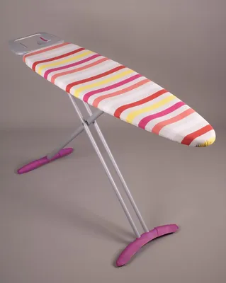 Produktbild von Bügeleisenbrett 116x35 cm - Kompaktes und stabiles Design mit hitzebeständigem Bügelbezug