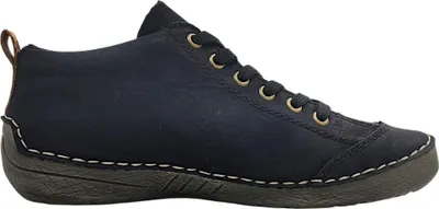 Image de Chaussures de ville pour femmes Rieker, lacets, couleur noire, style décontracté