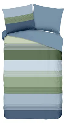 Produktbild von Good Morning  Streifen Bettwäsche 135 X 200 cm 100% Baumwolle