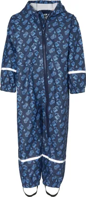 Produktbild von Playshoes - Regenoverall für Jungen - Baustelle - Marine, 74