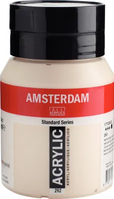Zdjęcie produktu dla Amsterdam Standard Series Acrylic Paint Bottle 500 ml Naples Yellow Red Light 292