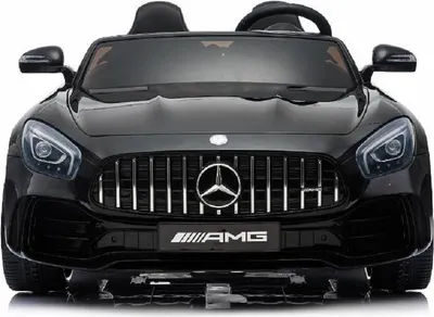 Obrázok produktu pre Detské vozidlo - Elektrické auto "Mercedes GT R dvojmiestne" - licencované - 12V10AH, 2 motory- 2,4Ghz diaľkové ovládanie, MP3, kožené sedadlo+EVA-čierna