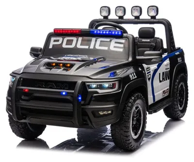 Produktbild von Lizenzierter RAM 1500 RHO Police Super Truck in Black color (3-8 Jahre)