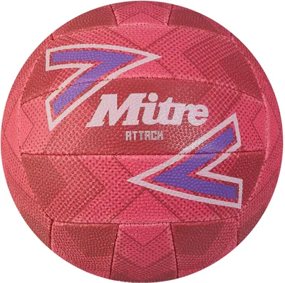 Immagine prodotto di Pallone da allenamento Mitre Netball rosa-viola-bianco misura 5 - Soft-Touch