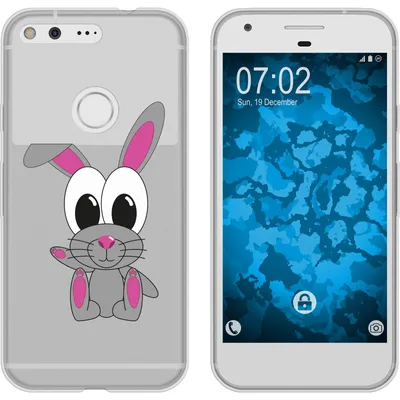 Produktbild von PhoneNatic Case kompatibel mit Google Pixel XL Silikon-Hülle Cutiemals M4