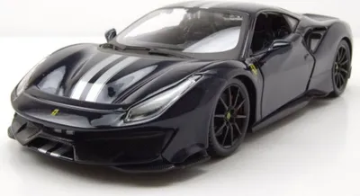 Produktbild von Bburago Ferrari 488 Pista 1:24 dunkelblau