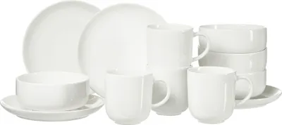 Produktbild von Frühstücksservice 12 tlg. weiss Volos