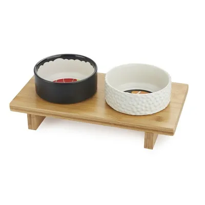 Obrázok produktu pre Balvi Pet Feeder Bowl Komeki Set