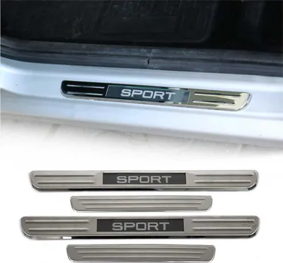 Produktbild von Einstiegsleisten Türschweller Sport für VW Golf Edelstahl Silber 4tlg