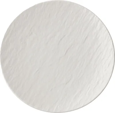 Obrázok produktu pre Villeroy & Boch Manufacture Rock Blanc, Tanier na chlieb a maslo, Kolo, Porcelán, Biela, Manufacture Rock, 15,5 cm