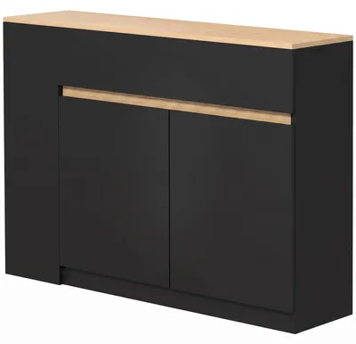 Produktbild von HOMCOM Sideboard, Küchenschrank mit Schublade 3-Stufigem Regal Wohnzimmerschrank