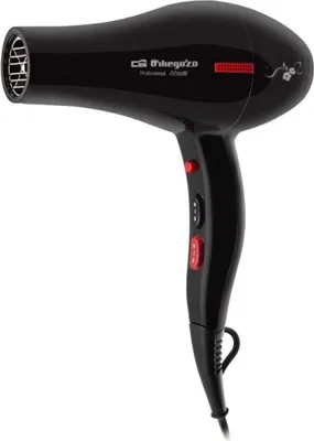 Produktbild von Orbegozo SE 2205, Schwarz, Hängender Ring, 2,5 m, 2200 W, 230 V, 50 Hz