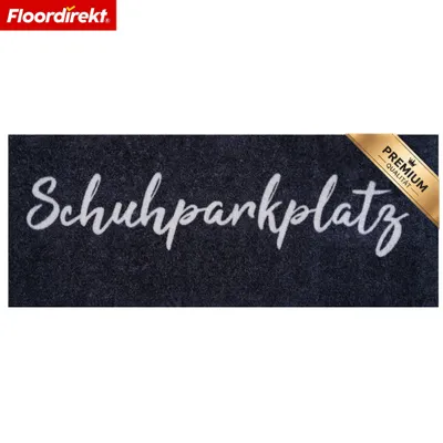 Produktbild von Schmutzfangmatte Varo – Waschbare Schuhmatte mit rutschhemmendem TPE-Rücken - Schuhparkplatz 07 - 40 x 120 cm