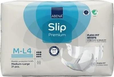 Image de Abena Slip Flexi Fit 4 M/L - 4 paquets de 21 protections
