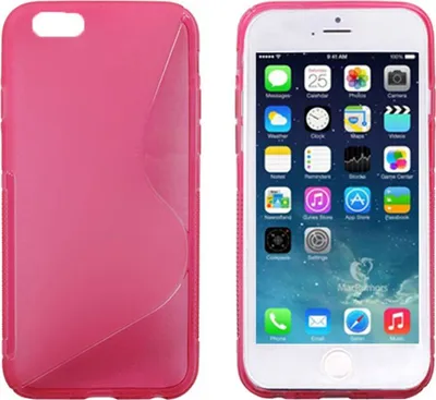 Produktbild von Handyhülle TPU Case für Handy Apple iPhone 6 (4,7 Zoll) pink