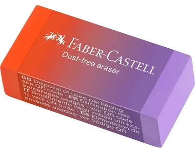 Imagen del producto de Gomas de borrar sin polvo (24 unidades) FABER CASTELL