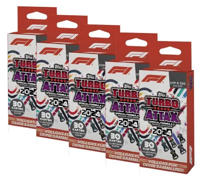 Image de Topps - Turbo Attax Formule 1 2024 - 5 blisters