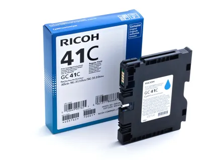 Produktbild von Ricoh Patrone GC41C     cyan       2200 Seiten        405762