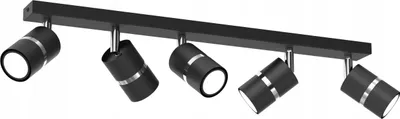 Image de Spot Strip Tube Plafonniers Spots 5 Gu10