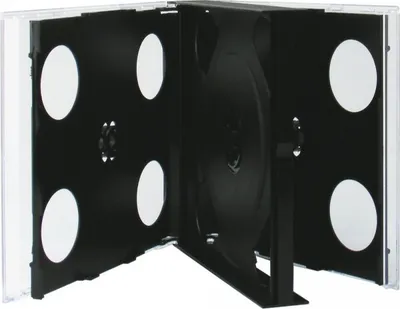 Produktbild von 3 Xlayer DVD CD Hüllen 6fach 6er Jewelcases professional