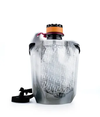 Produktbild von GSI Outdoors Faltflaschen-Flachmann, 265 ml 275 ml, 34 g, silber; 91350