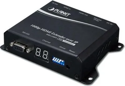 Obrázok produktu pre PLANET IHD-210PT, 1920 x 1080 px, AV vysielač, 100 m, Čierna, HDCP