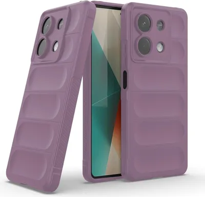 Produktbild von Handy Hülle für Xiaomi Redmi Note 13 5G Grip Case Cover Schutzhülle Softgrip Farbe: Violett