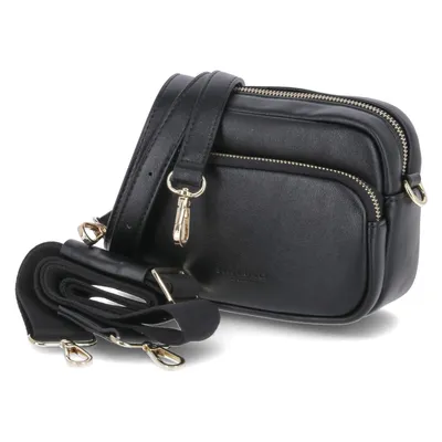 Image de Sac bandoulière/sac à épaule Seidenfelt modèle HELBY, noir, en similicuir