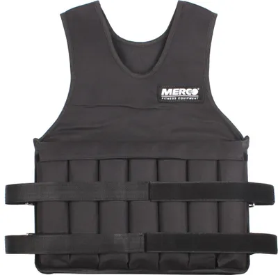 Obrázek produktu pro Merco Hercules 20 kg zátěžová vesta barva černá