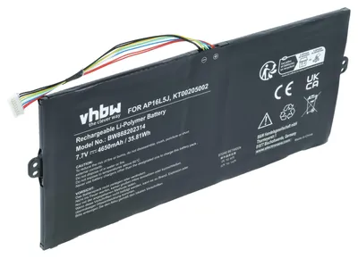 Produktbild von vhbw Akku kompatibel mit Acer Swift 5 SF514-52T-81Q1, 5 SF514-52T-8240, 5 SF514-52T-81GC, 5 SF514-52T-82AP Notebook (4650 mAh, 7,7 V, Li-Polymer)