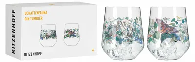 Produktbild von Ritzenhoff Schattenfauna Gin Tumbler Set 2-teilig 710 ml Kristallglas