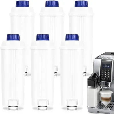 Produktbild von Wasserfilter für Kaffeevollautomaten 6er-Pack, kompatibel mit ECAM ETAM Serie