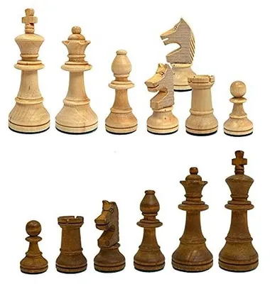 Produktbild von Holzschachfiguren, deutsches Classic-Modell, Staunton, 95 mm