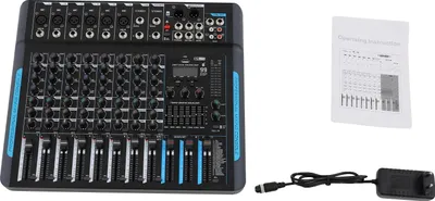 Produktbild von Audio-Mischer, Vielseitige Konnektivität, Reichhaltige Audiofunktionen, schwarz