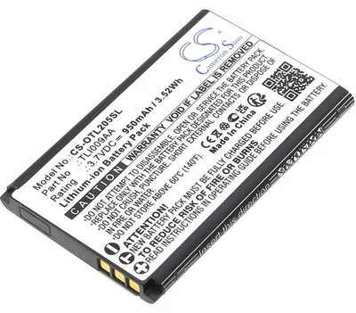 Produktbild von Akku für Alcatel One Touch 2053 und weitere, 950 mAh, Li-Ion