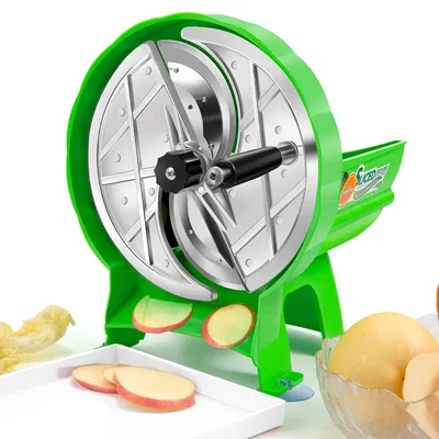 Immagine prodotto di Solidchoice - Tagliapunti per verdure manuale con spessore regolabile