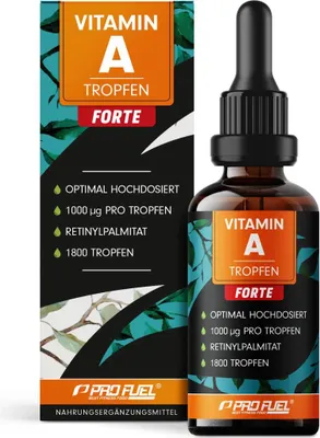 Produktbild von ProFuel Vitamin A Forte 1800 Tropfen (50ml)