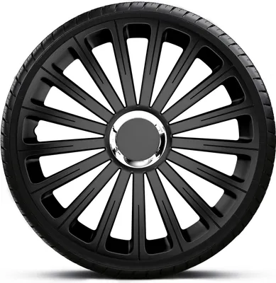 Produktbild von Radkappen Radzierblenden EINZELN (1Stück) 14 Zoll RADICAL PRO BLACK Z461756