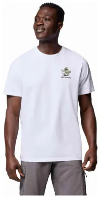 Produktbild von T-Shirt Columbia tee hageman white für Herren