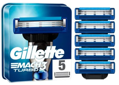 Produktbild von Gillette Mach3 Turbo 5pc