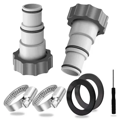 Obrázek produktu pro Adaptér pro bazénové hadice, typ A, s vnitřním závitem 32/38 mm, pro filtry Intex, sada 2 kusů