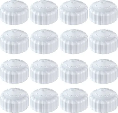 Produktbild von 16x weiße Bauschutzkappe, Handregulierkappe, einfache Ausführung, M30 x 1,5