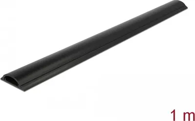 Produktbild von Delock Kabelkanal selbstklebend 50 x 12 mm - Länge 1 m schwarz