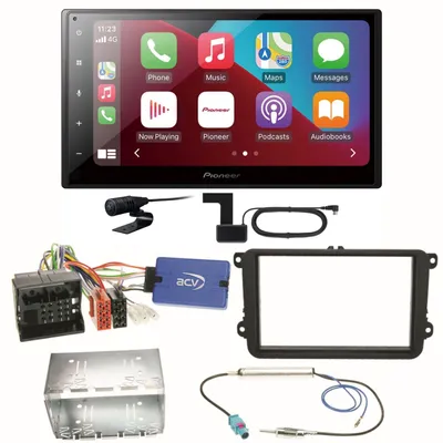 Produktbild von Pioneer SPH-DA160DAB Android Auto Einbauset für EOS Polo Caddy Amarok Scirocco