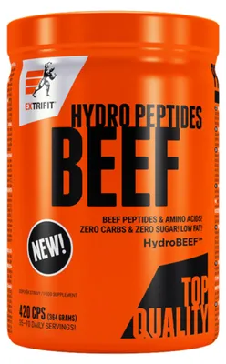 Produktbild von Beef Hydro Peptides Proteinpulver, 420 Kapseln